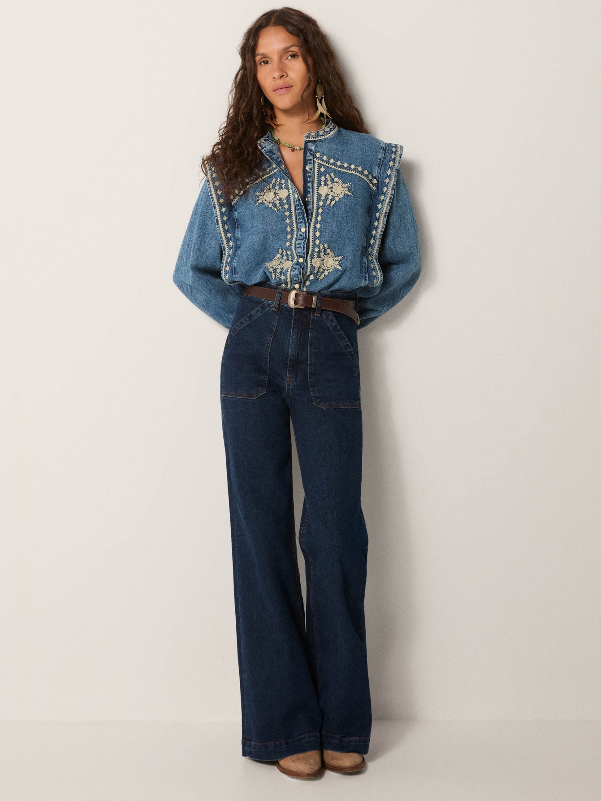 Narciso Blouse - Light Blue