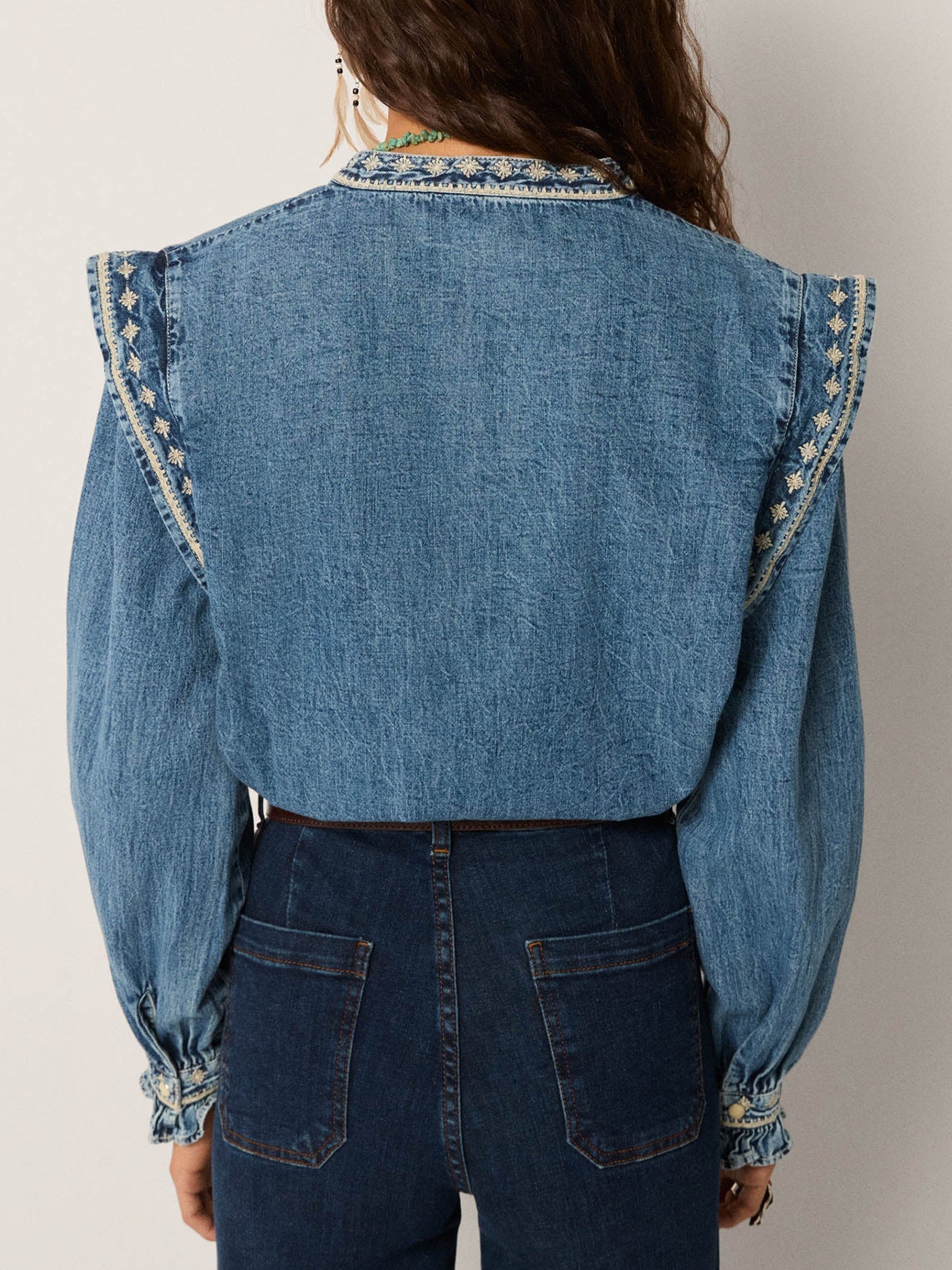 Narciso Blouse - Light Blue