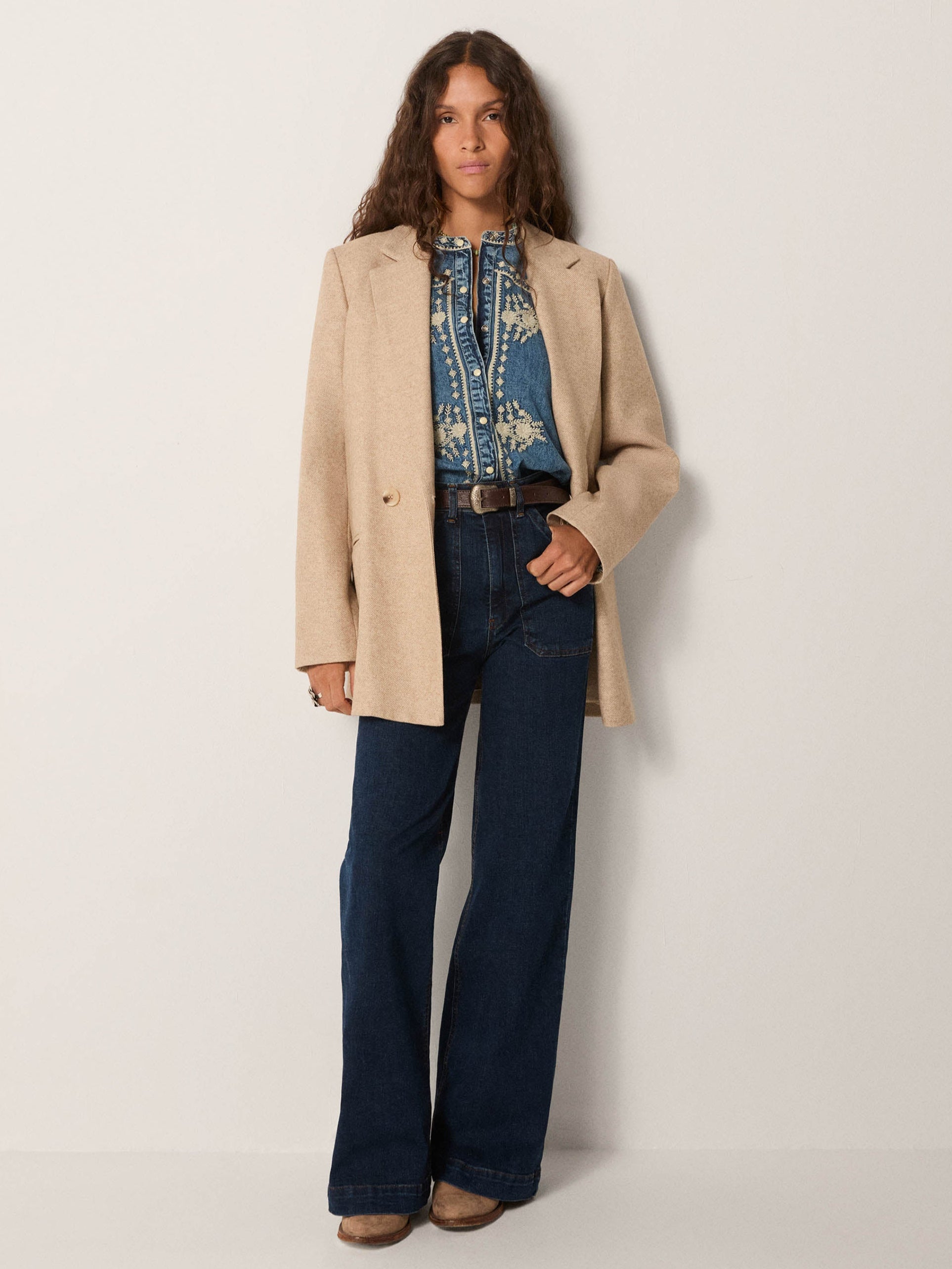 Narciso Blouse - Light Blue